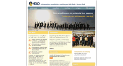 Desktop Screenshot of hdo.com.br